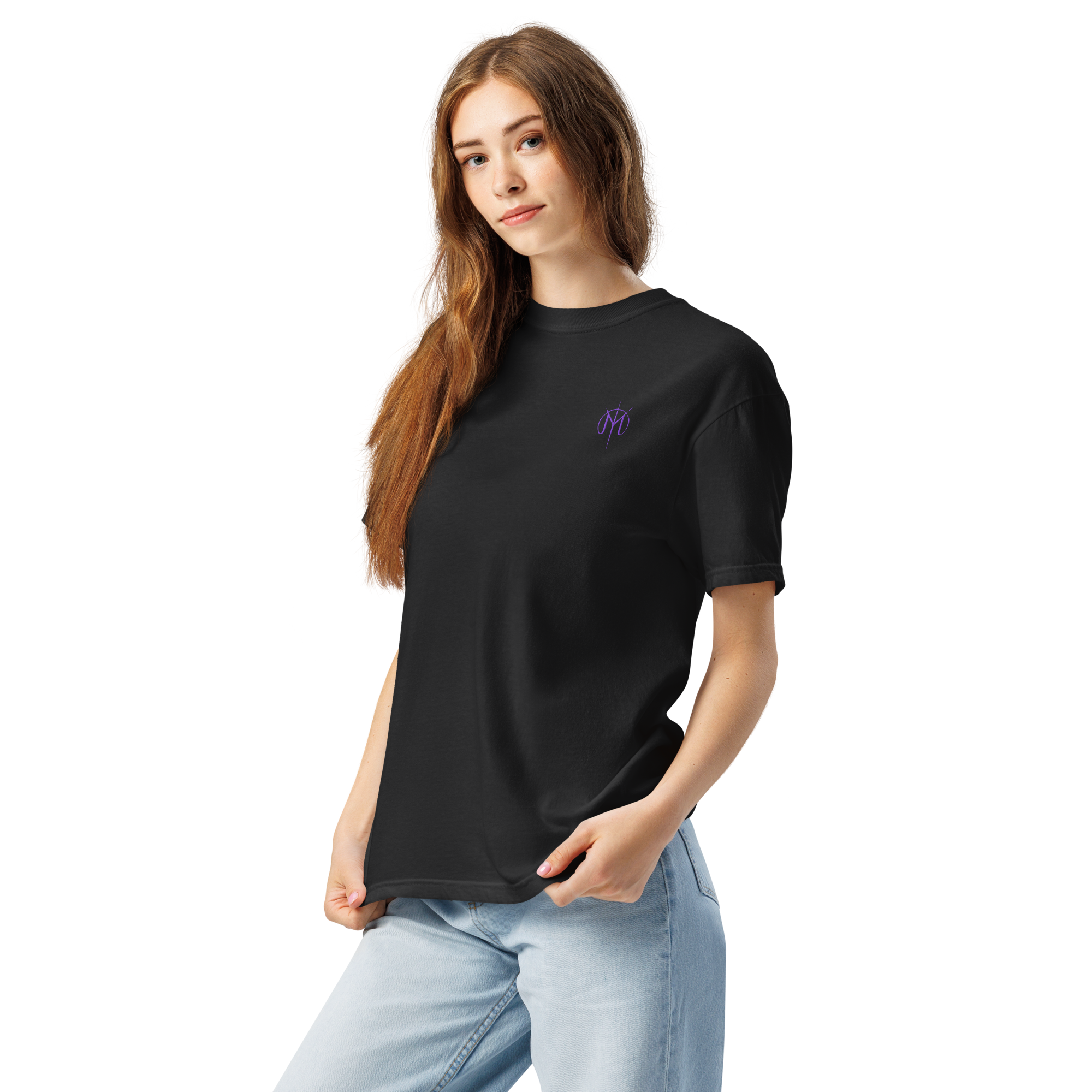 Letters from Mars logo embroidered T-shirt