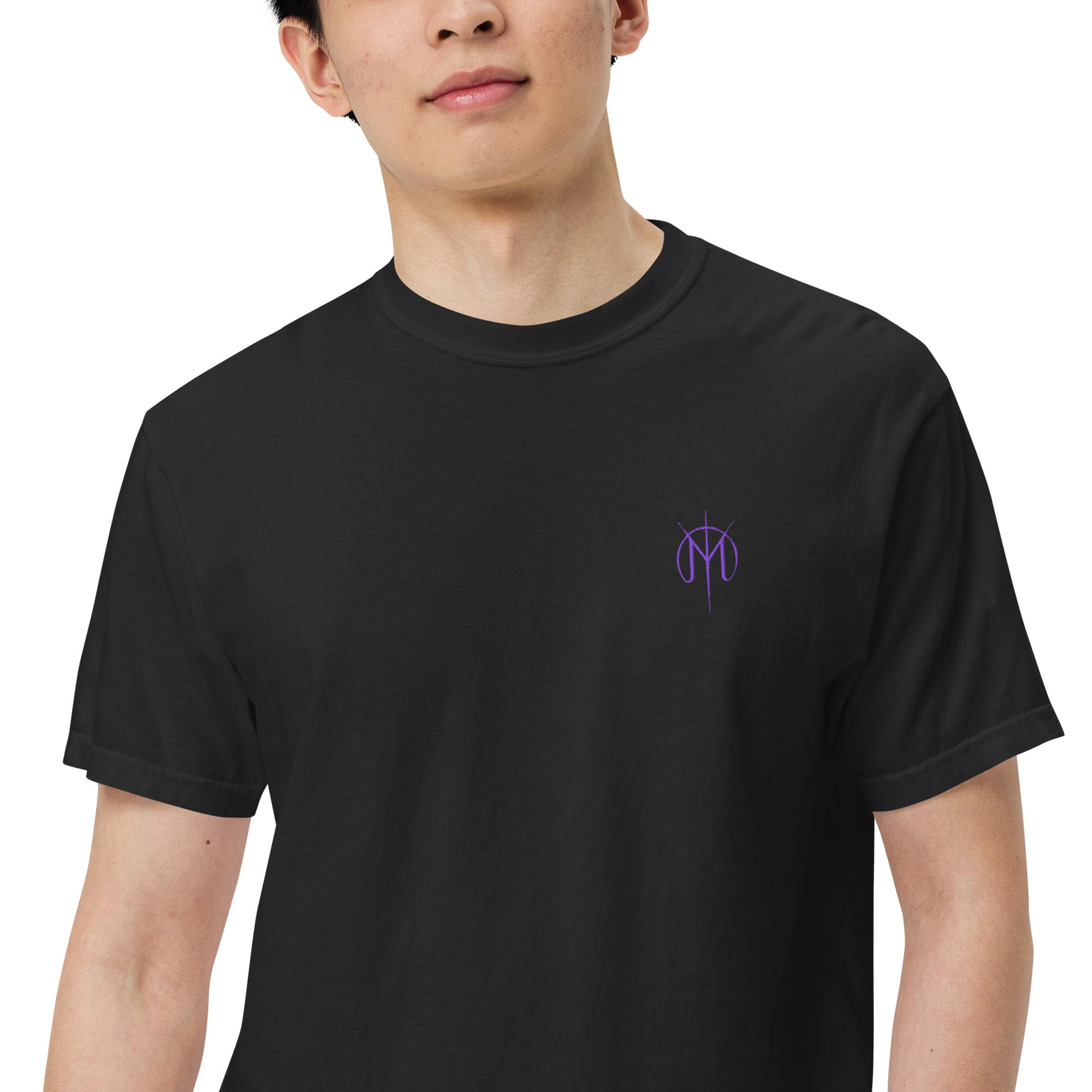 Letters from Mars logo embroidered T-shirt